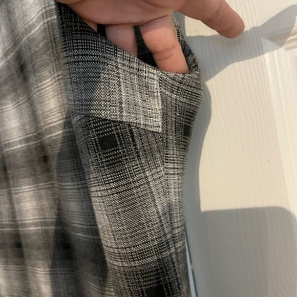 Grey plaid dress - Picture 4 of 7